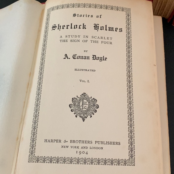 Sherlock Holmes series first edition 1904 - Picture 4 of 6
